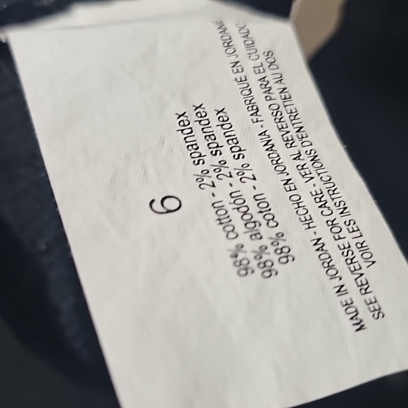 Nine West Heidi Pull-on Crop Pants Size 6 New - Picture 4 of 6